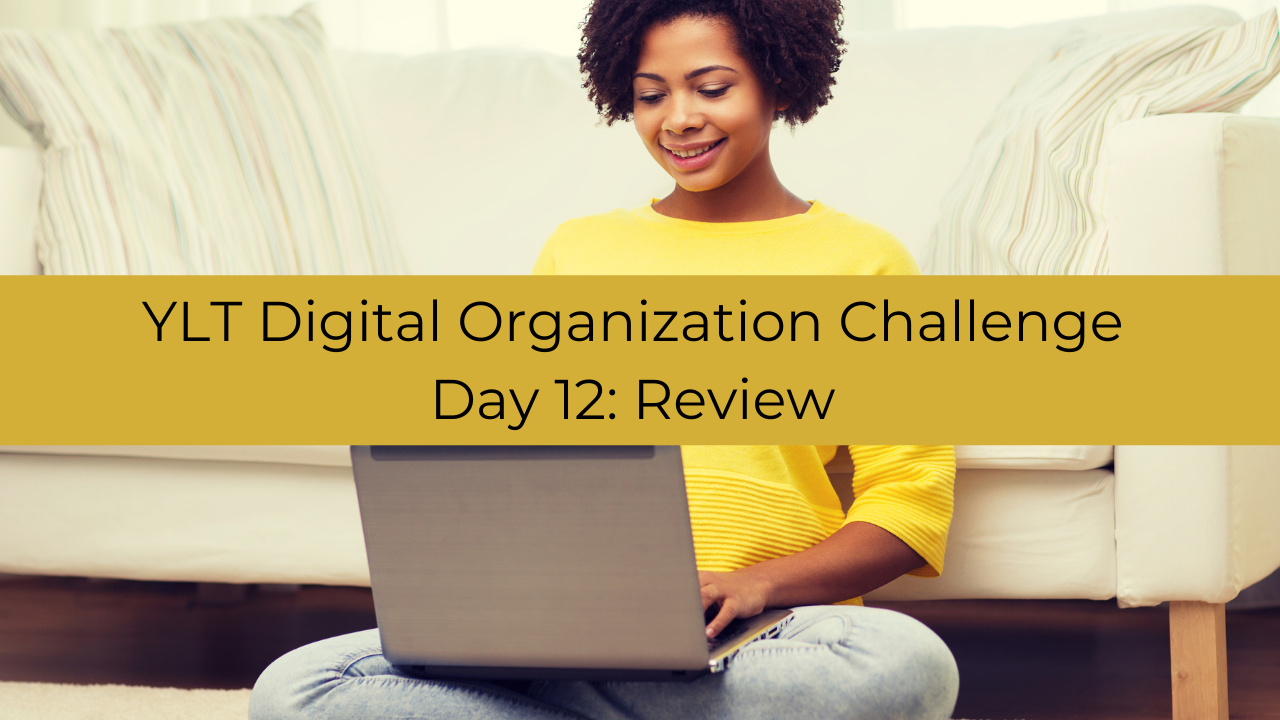 YLT Digital Organization Challenge, Day 12